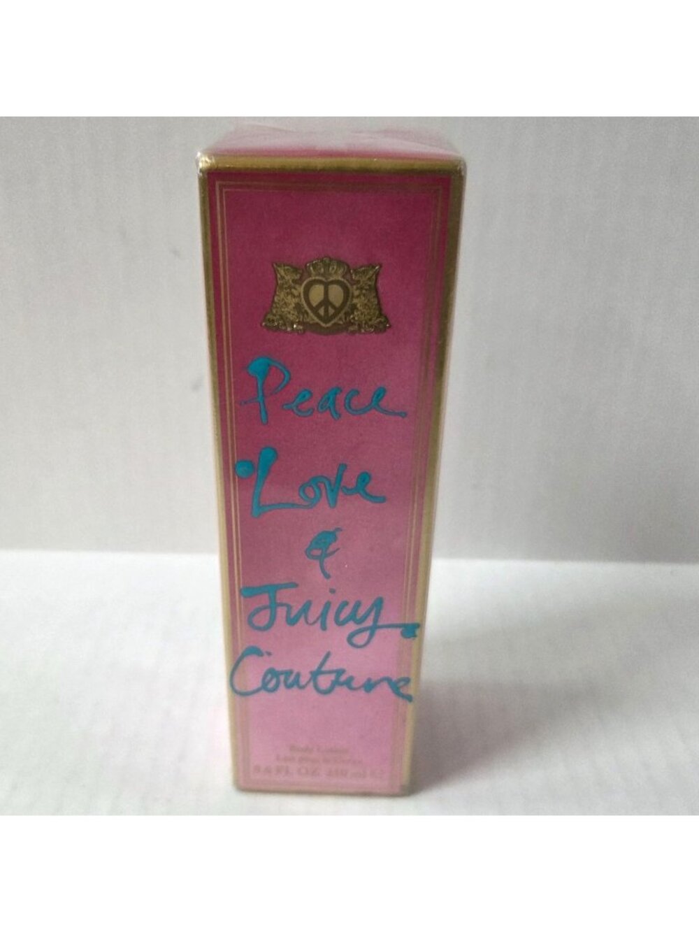 Peace Love & Juicy Couture Body Lotion 8.6 Fl Oz NEW SEALED